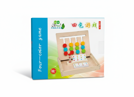 ترتيب الاشكال والالوان الخشبية