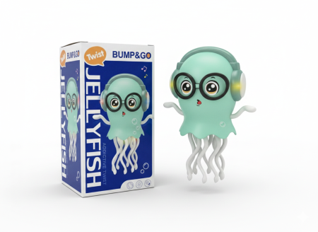 اخطبوط راقص متحرك ومضيء