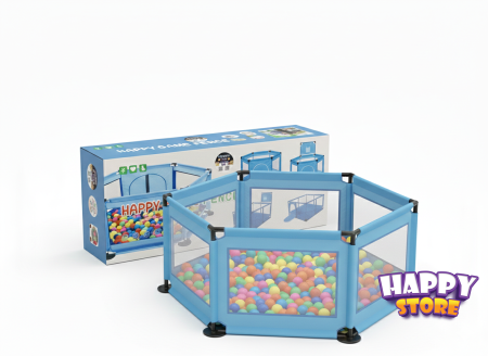 بركة طابات سداسية مع ٣٠ طابة