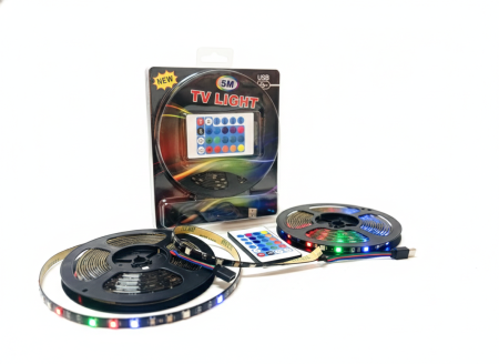 حبل انارة ليد 5 متر ( متعدد الالوان )