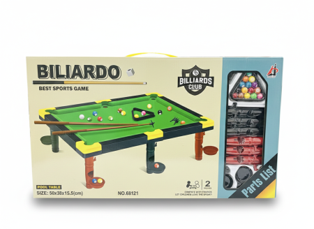 طاولة بلياردو وسط