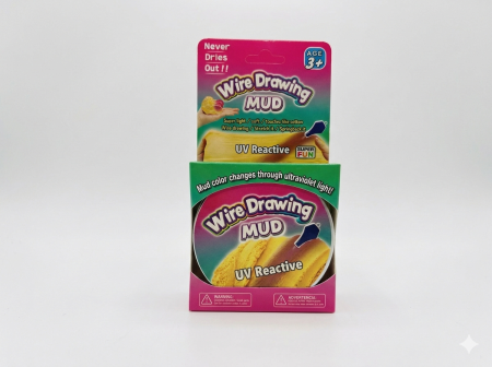 سكوشي سحري متحول Wire Drawing Mud – UV Reactive