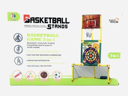 ستاند ثلاثي ( باسكت / تصويب / كرة قدم)