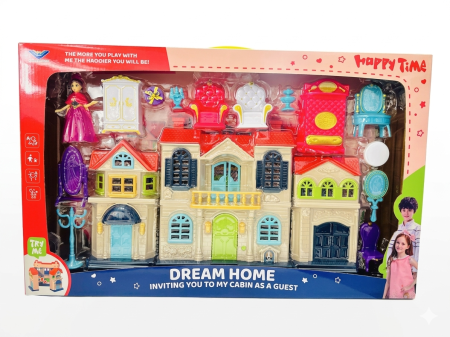 يت الأحلام المصغّر – Dream House Doll Playset
