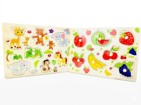 قطع بزل تركيب خشبية Wooden Puzzle