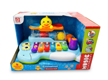 بيانو اكسيليفون ومطرقة كرات  Xylophone & Hammer Ball