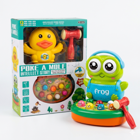 ضرب الخلد بالمطرقة (بطة او ضفدع) Poke A Mole