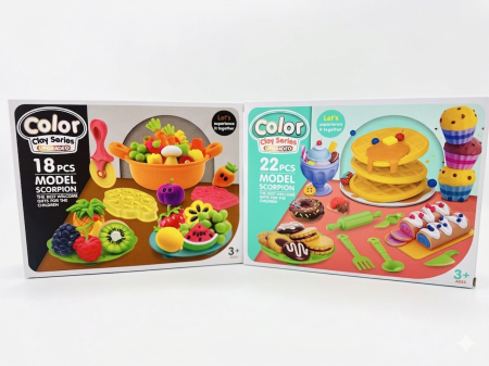 مجموعة تشكيل الملتينة Color Clay Series