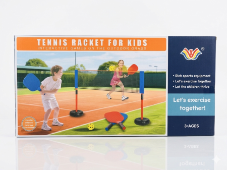 طقم التنس التفاعلي للأطفال (Kids Tennis & Pickleball Set)