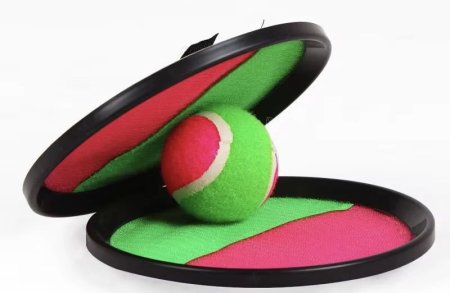 الكرة والطبق اللاصق Toss and Catch Ball Game