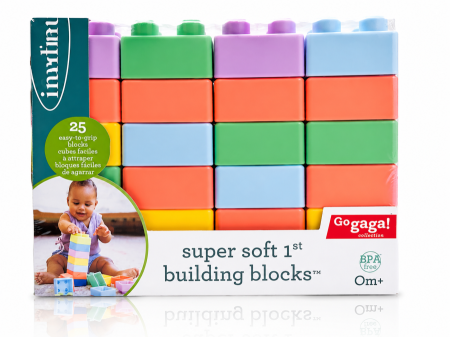 ليجو مكعبات السيليكون الناعم  Super Soft Building Blocks