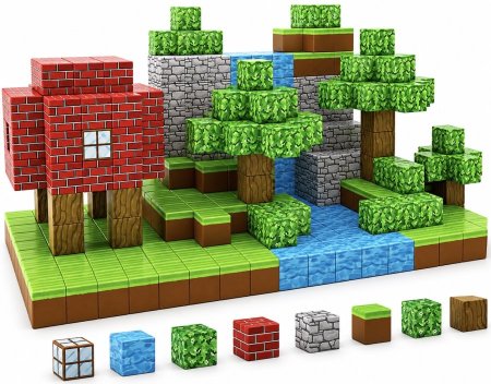 مكعبات ماينكرافت مغناطيسية – Minecraft Magnet Cube Zone