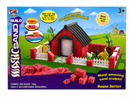 رمل سحري للبناء – Build Magic Sand House Series