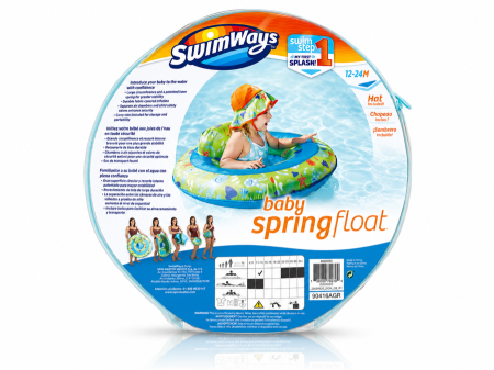 عوامة سباحة للأطفال الرضع SwimWays Baby Spring Float