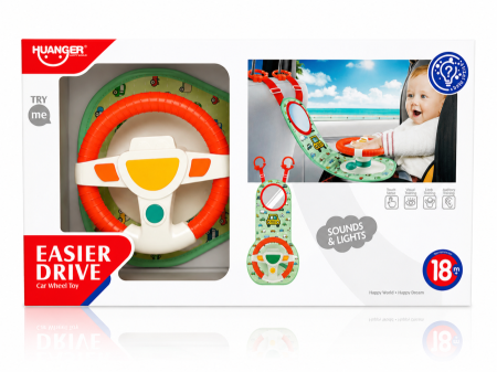مقود السيارة التفاعلي للأطفال – Easier Drive Car Wheel Toy