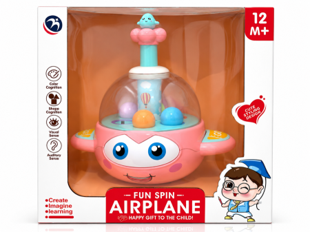 الطائرة الدوارة التعليمية مع الكرات (Fun Spin Airplane)