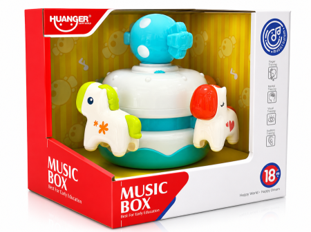 صندوق الموسيقى الدوار Music Box Carousel