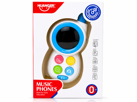هاتف الموسيقى التفاعلي للأطفال (Huanger Music Phone)