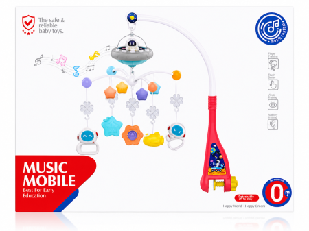 معلقة سرير موسيقية للأطفال – Music Mobile  Huanger