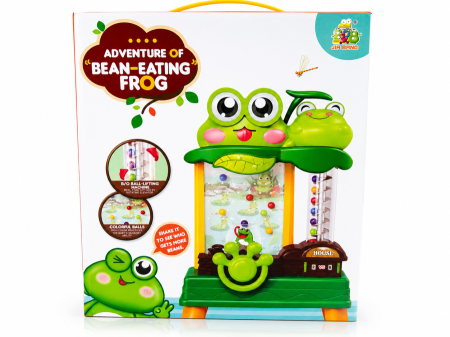 لعبة الضفدع آكل الحبوب – Bean-Eating Frog Challenge