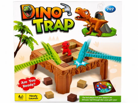 لعبة تحدي الديناصور – Dino Trap