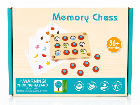 لعبة الذاكرية الخشبية (Memory Chess)