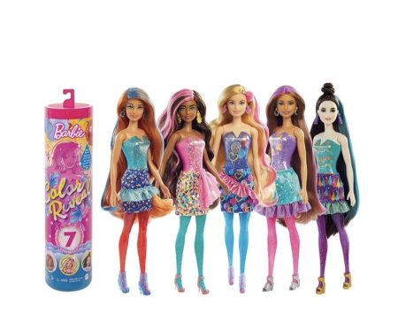 باربي السحرية Barbie color reveal surprise