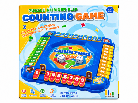 لعبة الأرقام والحساب  (Counting Game / Puzzle Number Flip)