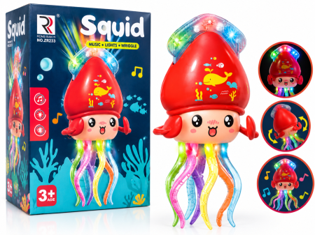 لعبة الحبار الراقص والمضيء – Squid Dancing Toy