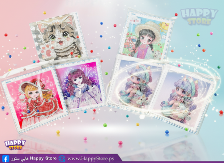 تلوين لوحات ورسومات كريستال