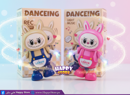 لابوبو مضيء متحرك مع موسيقى