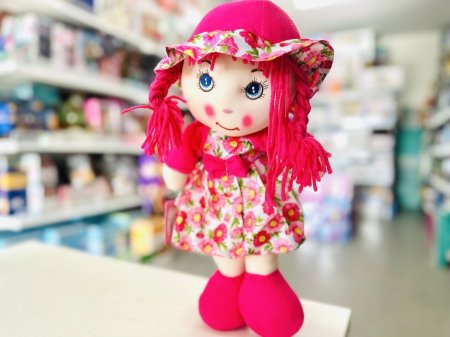 دمية قطنية مع صوت