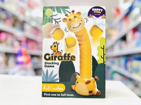 توازن الأكواب ( رقبة الزرافة )