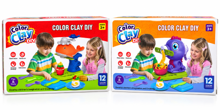 ماكنة ملتينة الصلصال الإبداعية – Color Clay DIY