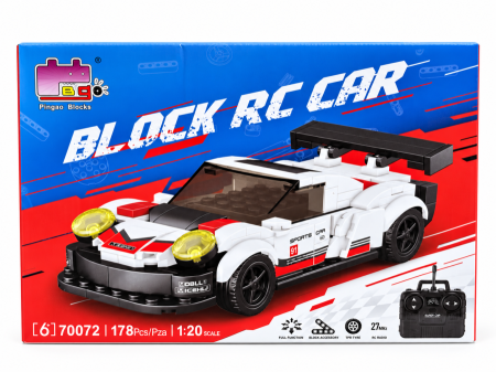 سيارة تركيب ليجو مع تحكم ريموت كنترول – Block RC Car