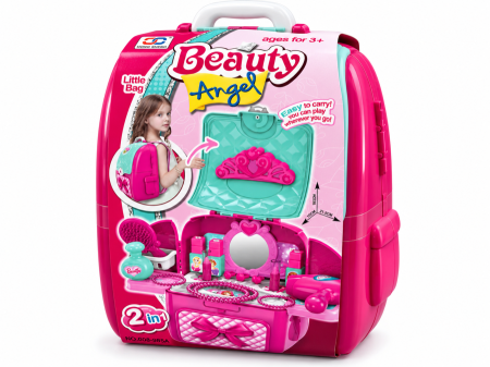 شنطة مكياج وتجميل للبنات 2 في 1 – Beauty Angel
