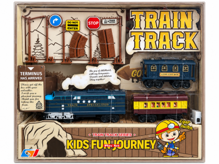 قطار السكة الحديدية مع المسار – Train Trac
