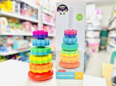 عامود المسننات الملون