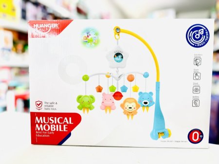 موبايل تعليقة سرير متحركة موسيقية