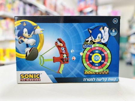 قاذف الطابات اللاصقة ( سونيك )