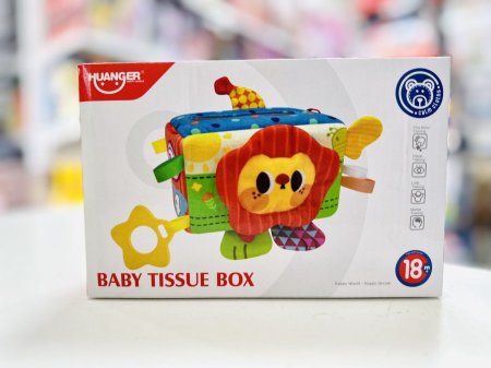 صندوق المحارم القماشي للبيبي Baby Tissue Box