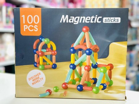 مغناطيس كرات وأصابع ١٠٠ قطعة