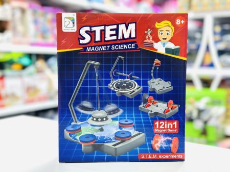 تجارب علمية مغناطيسية stem